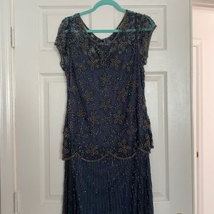 Pisarro Nights Beaded Gown